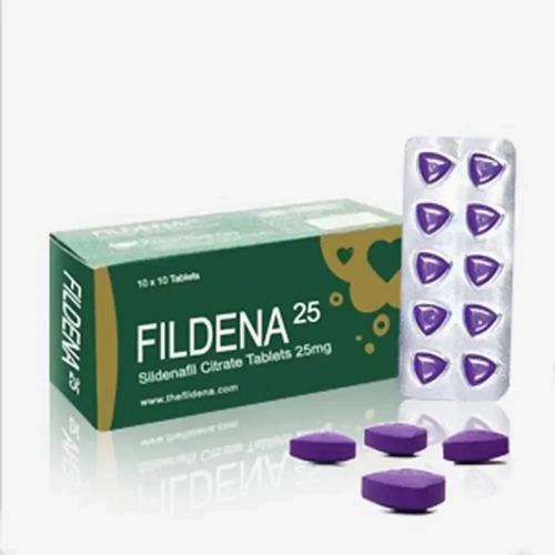 Fildena 25 mg Viagra erectile dysfunction pills, effective ED treatment for men in the USA.