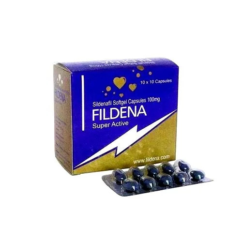 Fildena Super Active 100 mg Viagra Testosterone Booster Pills for ED in the USA