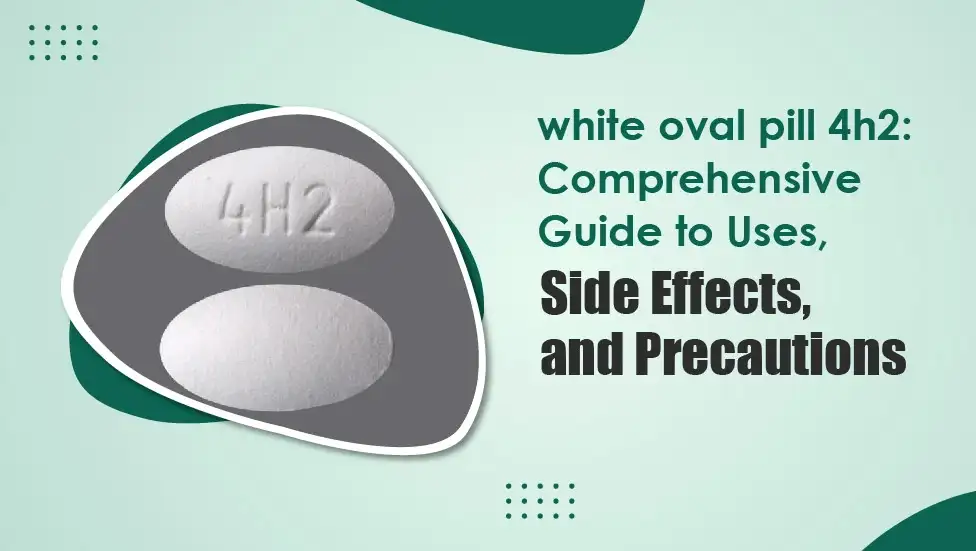 white oval pill 4h2